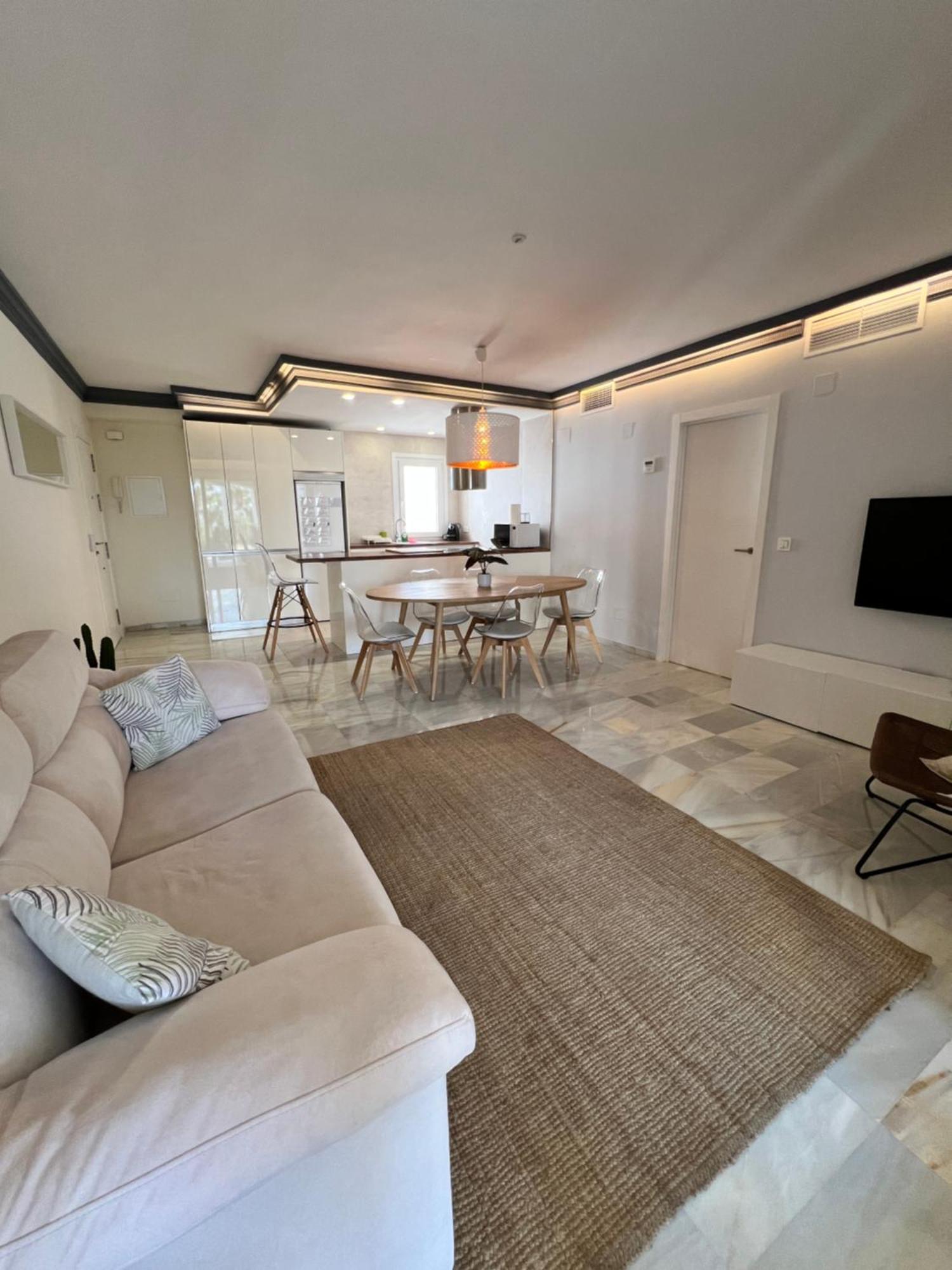 Jardines Del Puerto For Up To 6, Totally Refurbished 2025, Gardens, Pools, Garage, Wifi Apartment Marbella